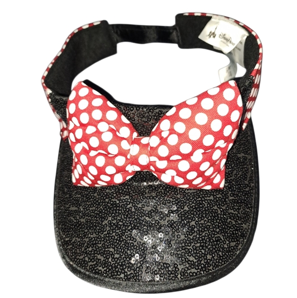 Disney Accessories - Disney Parks Minnie Mouse Visor Hat